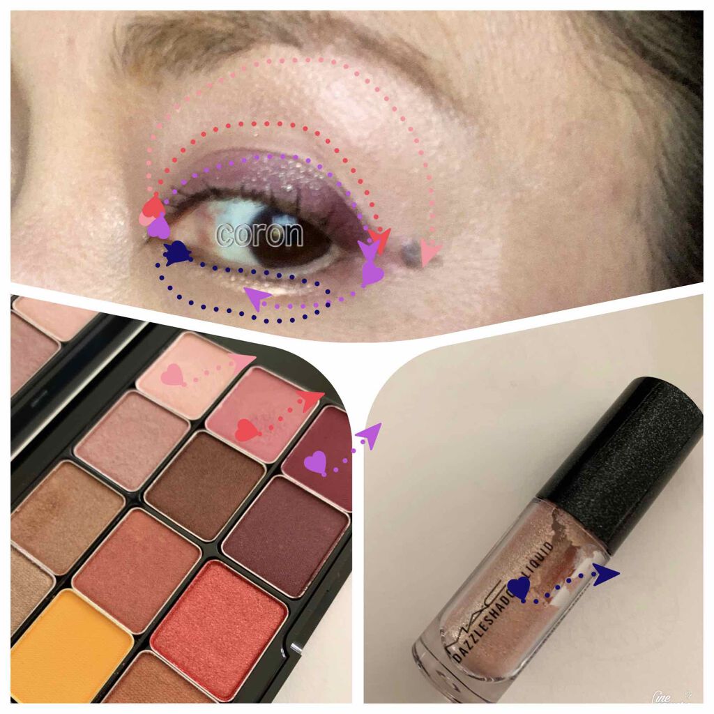 UR GLAM　POWDER EYESHADOW/U R GLAM/単色アイシャドウを使ったクチコミ（3枚目）