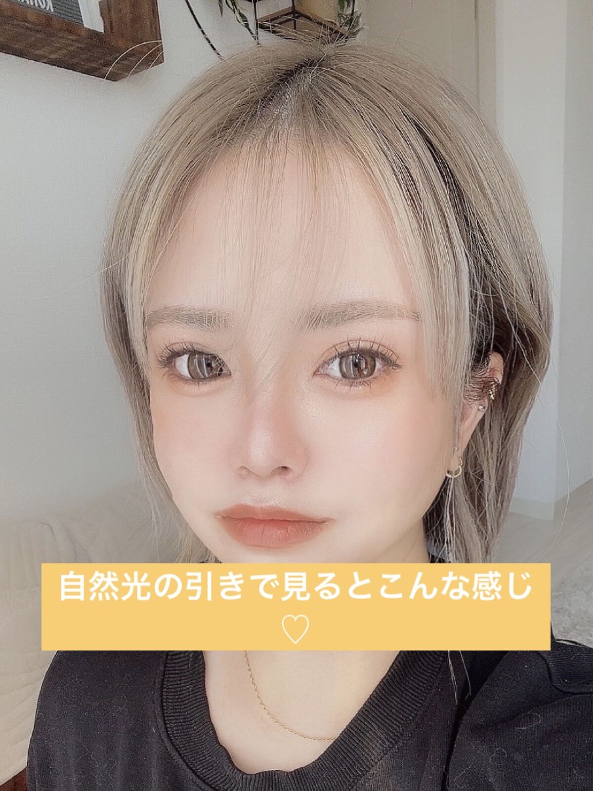 エバーカラーワンデー ナチュラル ナチュラルモカ/エバーカラー/ワンデー（１DAY）カラコンを使ったクチコミ（3枚目）