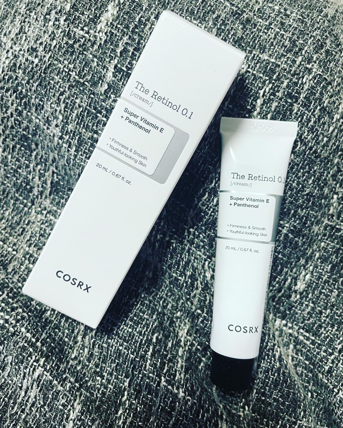 RXザ・レチノール0.1クリーム/COSRX/フェイスクリームを使ったクチコミ(1枚目)