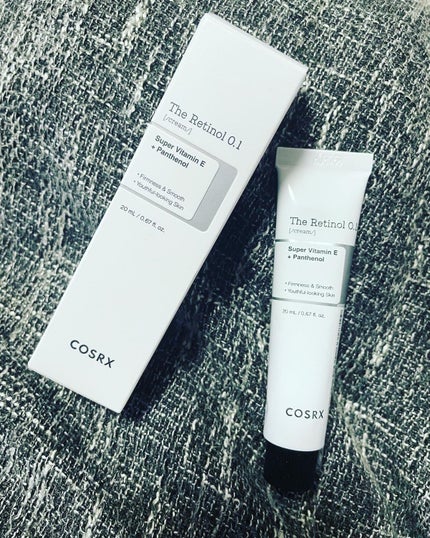 RXザ・レチノール0.1クリーム/COSRX/フェイスクリームを使ったクチコミ(1枚目)