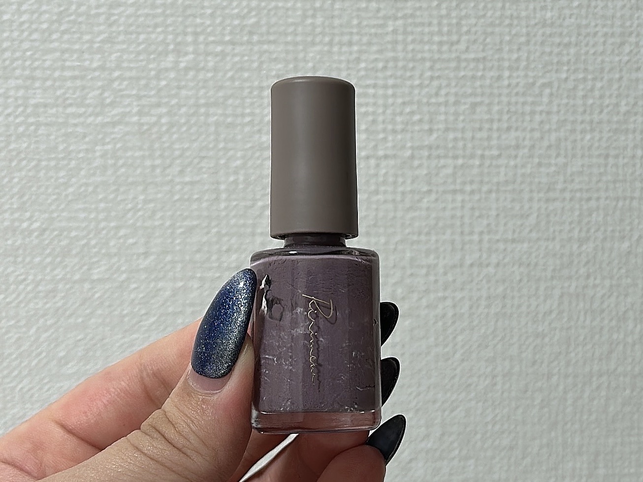 ネイルポリッシュ  05 グレイッシュパープル/Ririmew/マニキュアを使ったクチコミ（1枚目）