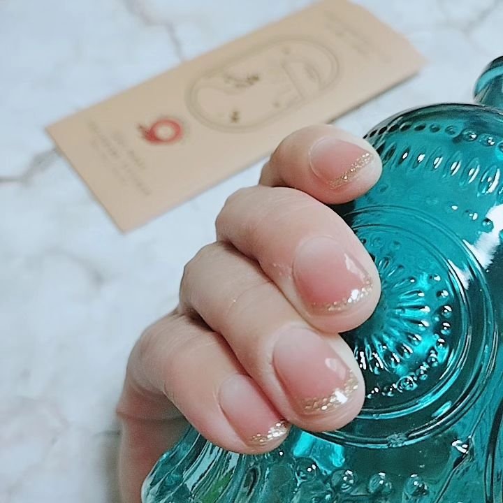 リアルジェルネイルステッカー ジェルネイルシール /faithmiracle/ネイルシールを使ったクチコミ（3枚目）