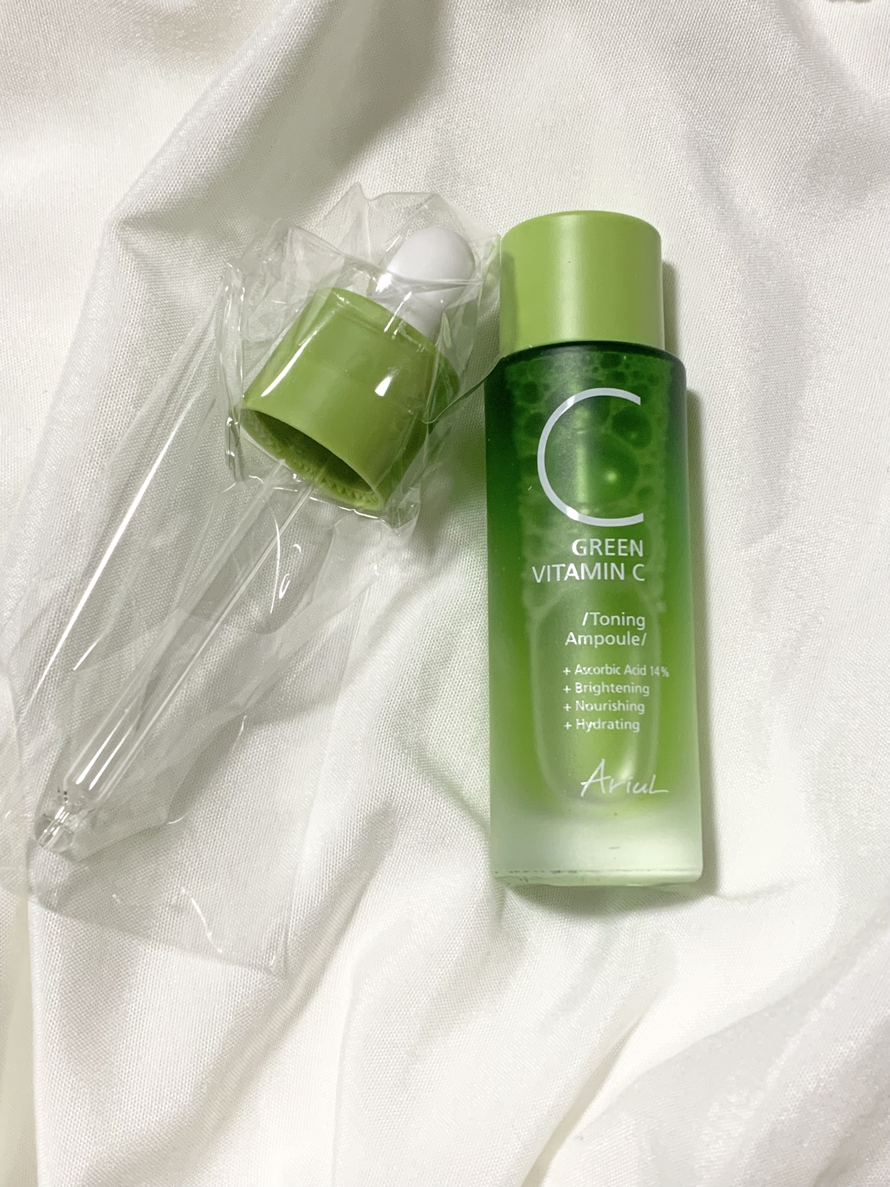 グリーンビタミンCスティック/Ariul/フェイスバームを使ったクチコミ（2枚目）