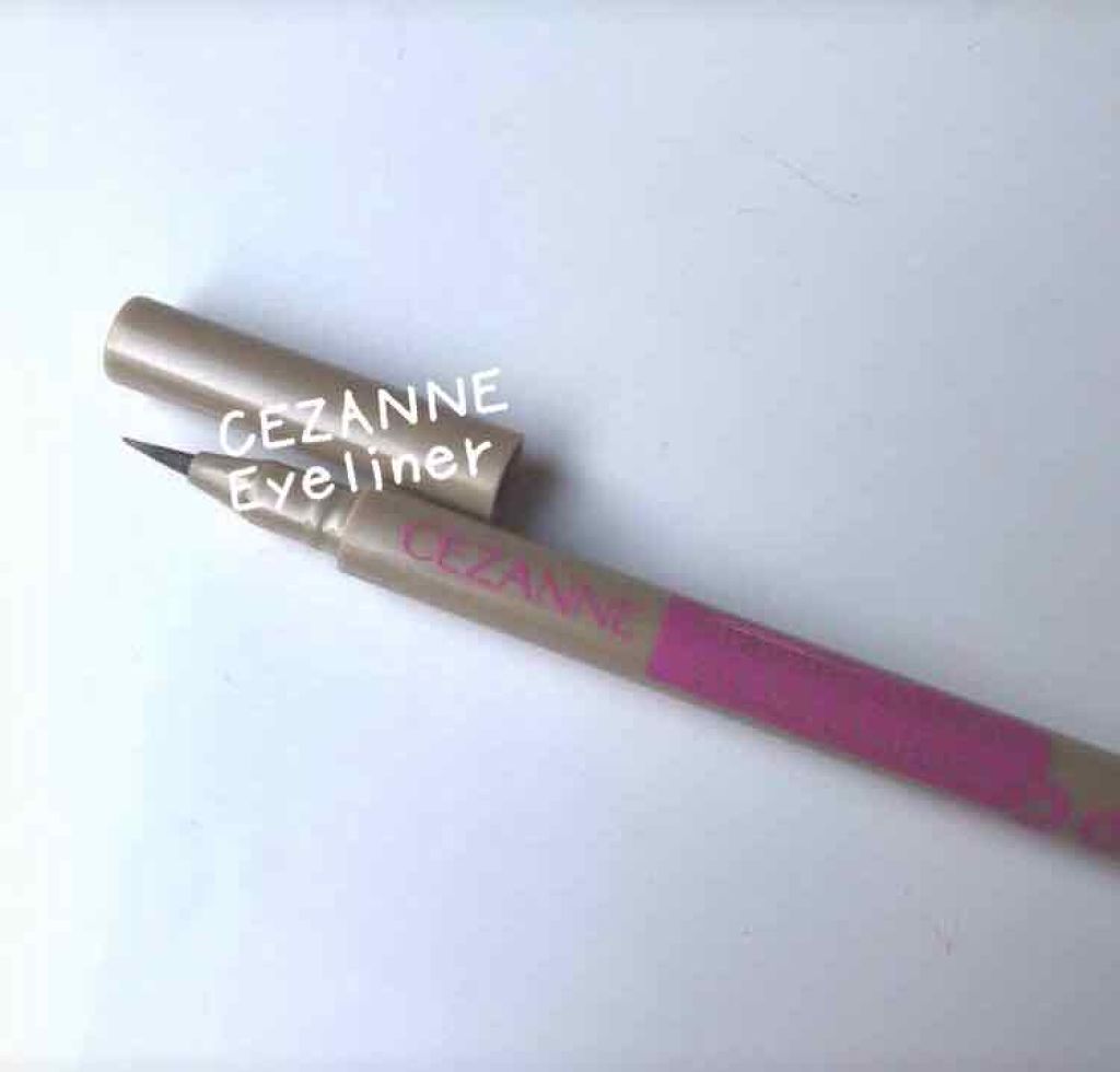 描くふたえアイライナー/CEZANNE/リキッドアイライナーを使ったクチコミ(1枚目)