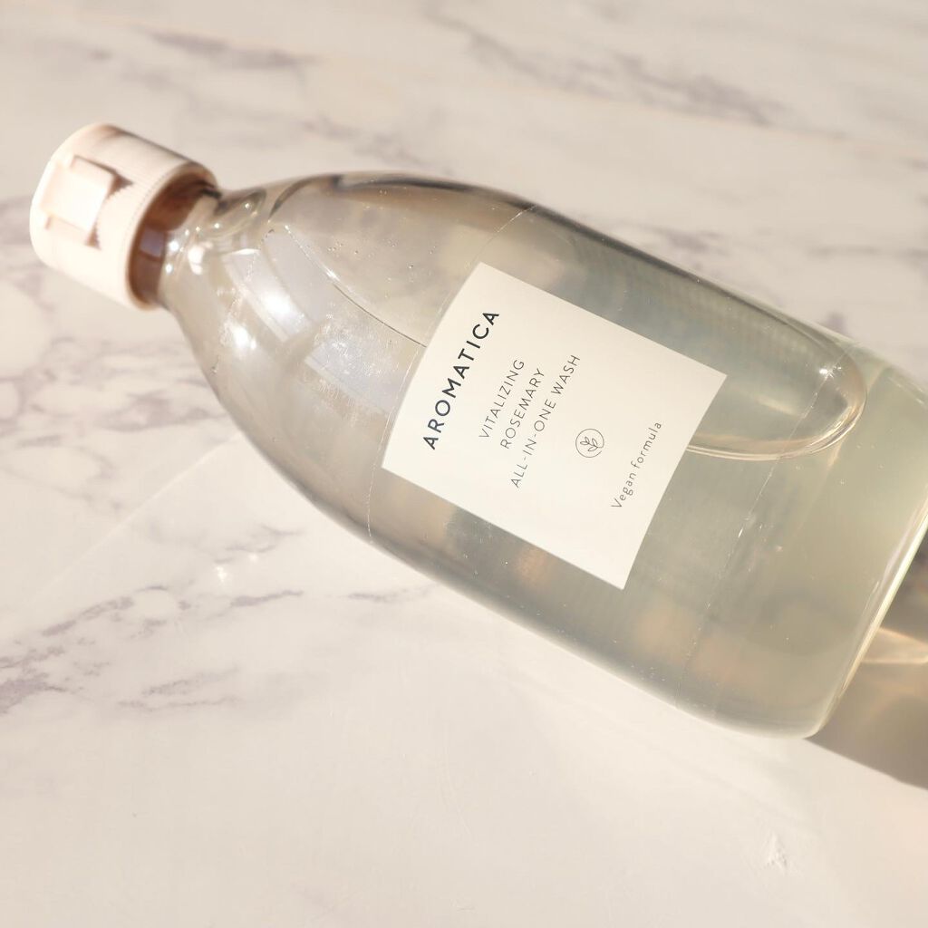ローズマリーオールインワンウォッシュ/AROMATICA/化粧水を使ったクチコミ（2枚目）
