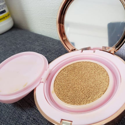 ピンクティーツリーカバークッション/APLIN/クッションファンデーションを使ったクチコミ(4枚目)