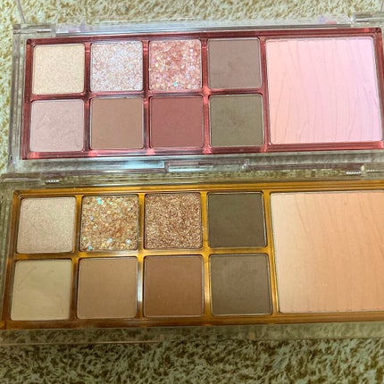 ミックスブラーリングアイパレット/wakemake/マルチパレットを使ったクチコミ(4枚目)