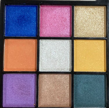 UR GLAM　BLOOMING EYE COLOR PALETTE/U R GLAM/パウダーアイシャドウを使ったクチコミ（3枚目）