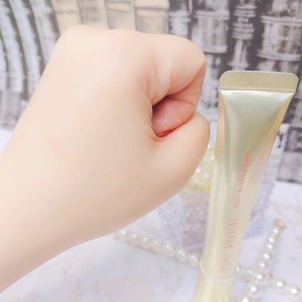 ファインビジュアル ホワイトリンクルクリーム /フェヴリナ/フェイスクリームを使ったクチコミ(3枚目)