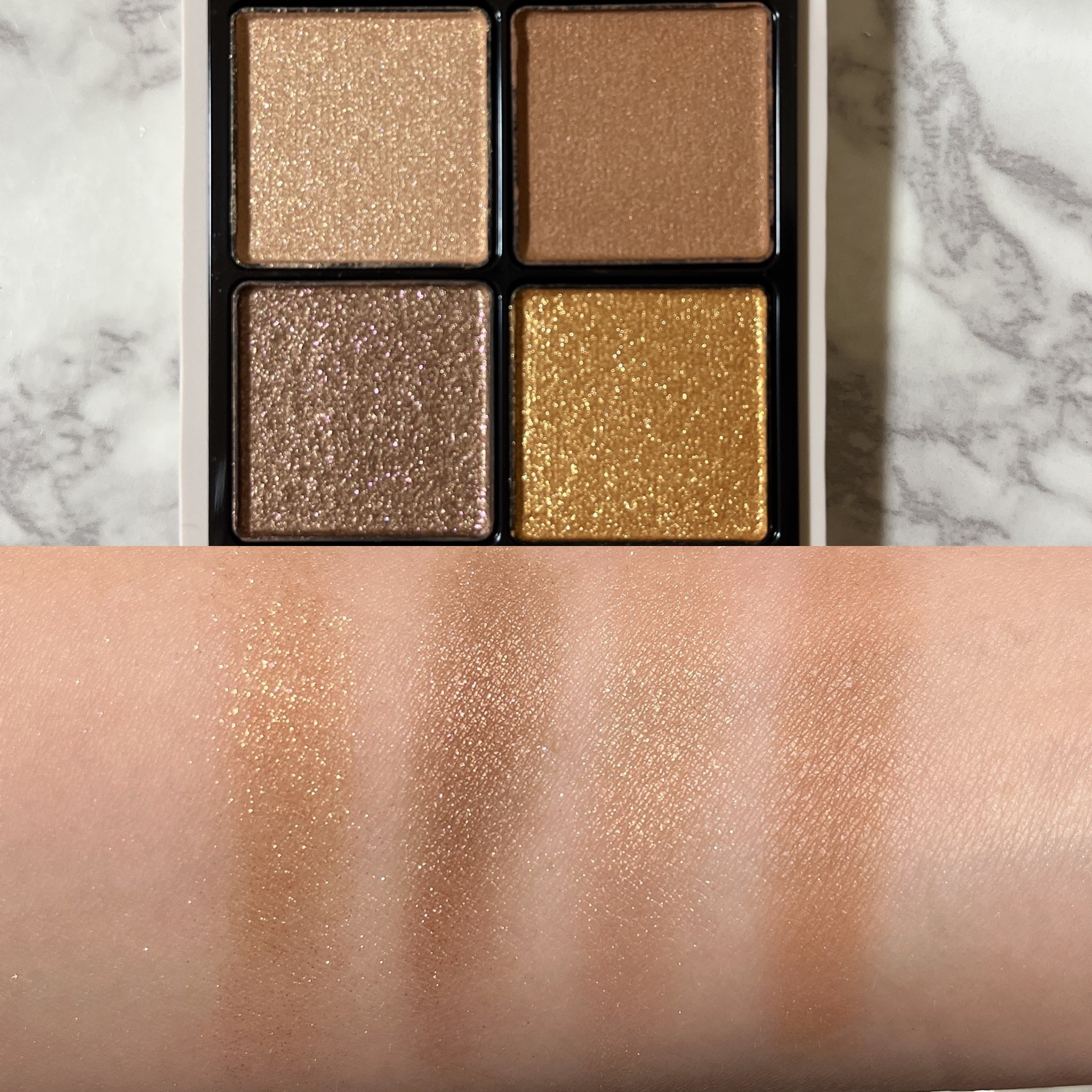 RMK シンクロマティック アイシャドウパレット/RMK/アイシャドウパレットを使ったクチコミ（2枚目）