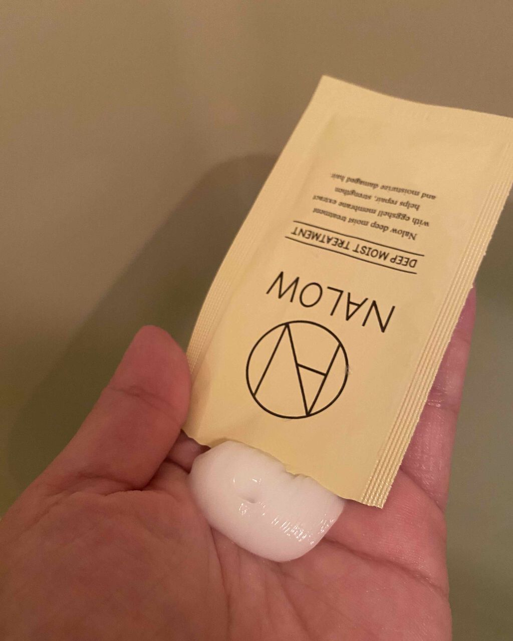 ディープモイスト シャンプー／トリートメント/NALOW/市販シャンプーを使ったクチコミ（3枚目）