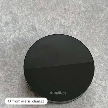 ドラマティックエッセンスクッション グロウ/マキアージュ/クッションファンデーションを使ったクチコミ(2枚目)