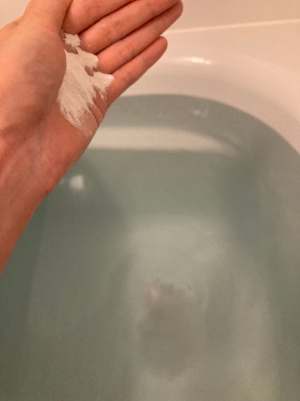 重曹つるつる風呂/毛穴撫子/炭酸系入浴剤を使ったクチコミ(6枚目)