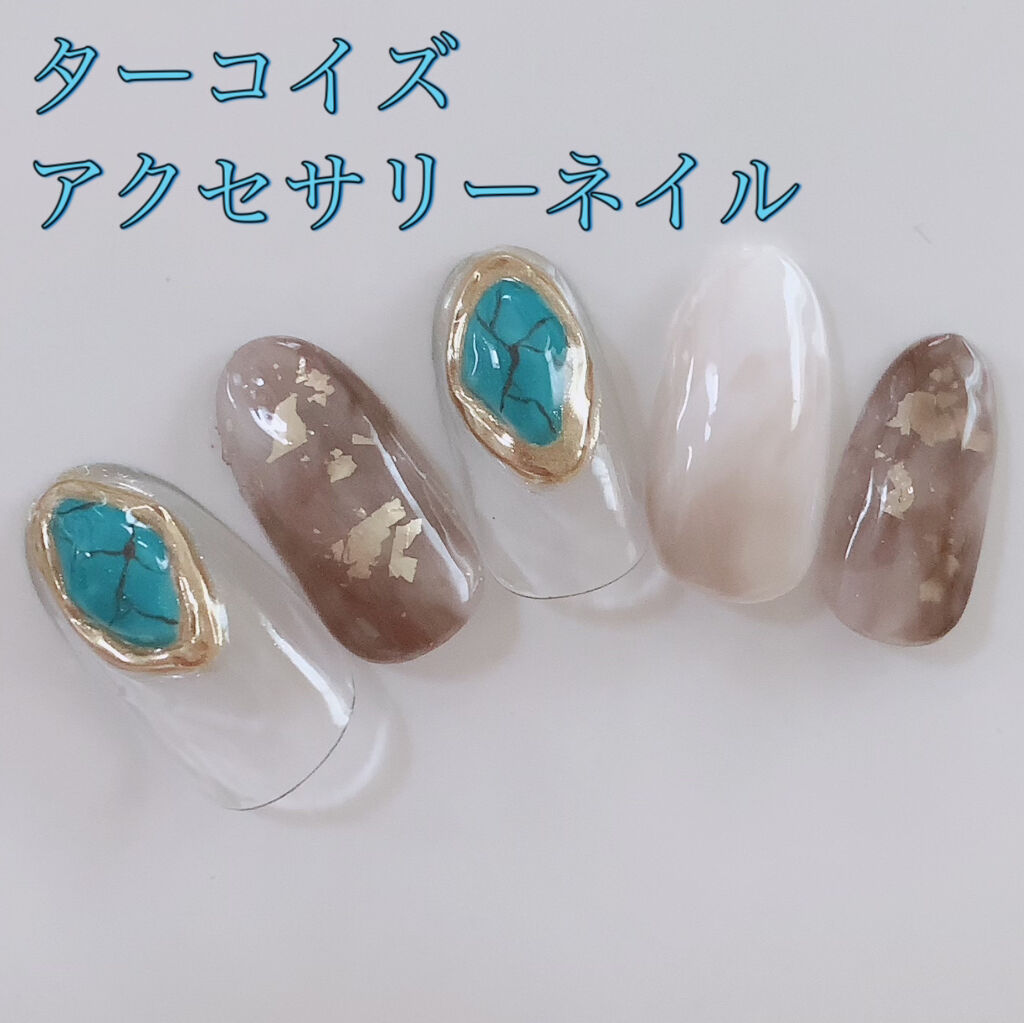 ミラーパウダー/プリジェル/ネイルシールを使ったクチコミ（1枚目）