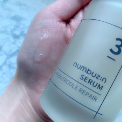 3番 すべすべキメケアセラム/numbuzin/美容液を使ったクチコミ(2枚目)