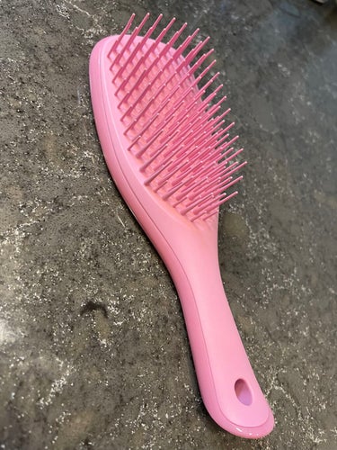 タングルティーザー ザ・アルティメットディタングラー ミニ プリンセスピンク/TANGLE TEEZER/ヘアブラシを使ったクチコミ（1枚目）