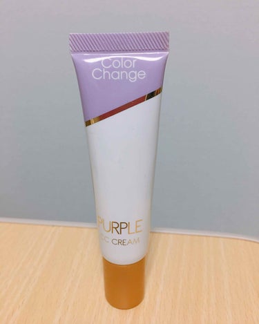 Pure Smile CCクリームのクチコミ「ピュアスマイル
カラーチェンジccクリーム03 PURPLE


ちょっとコンビニまでって時に.....」（1枚目）