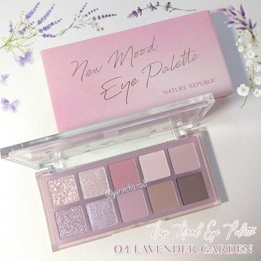 💜ネイチャーリパブリック💗
ニュームードアイパレット 10色
04 LAVENDER GARDEN
￥2,380 (税込) ／【￥1,912 (メガ割価格)】

いつも、いいね、📎ありがとうございます🐖