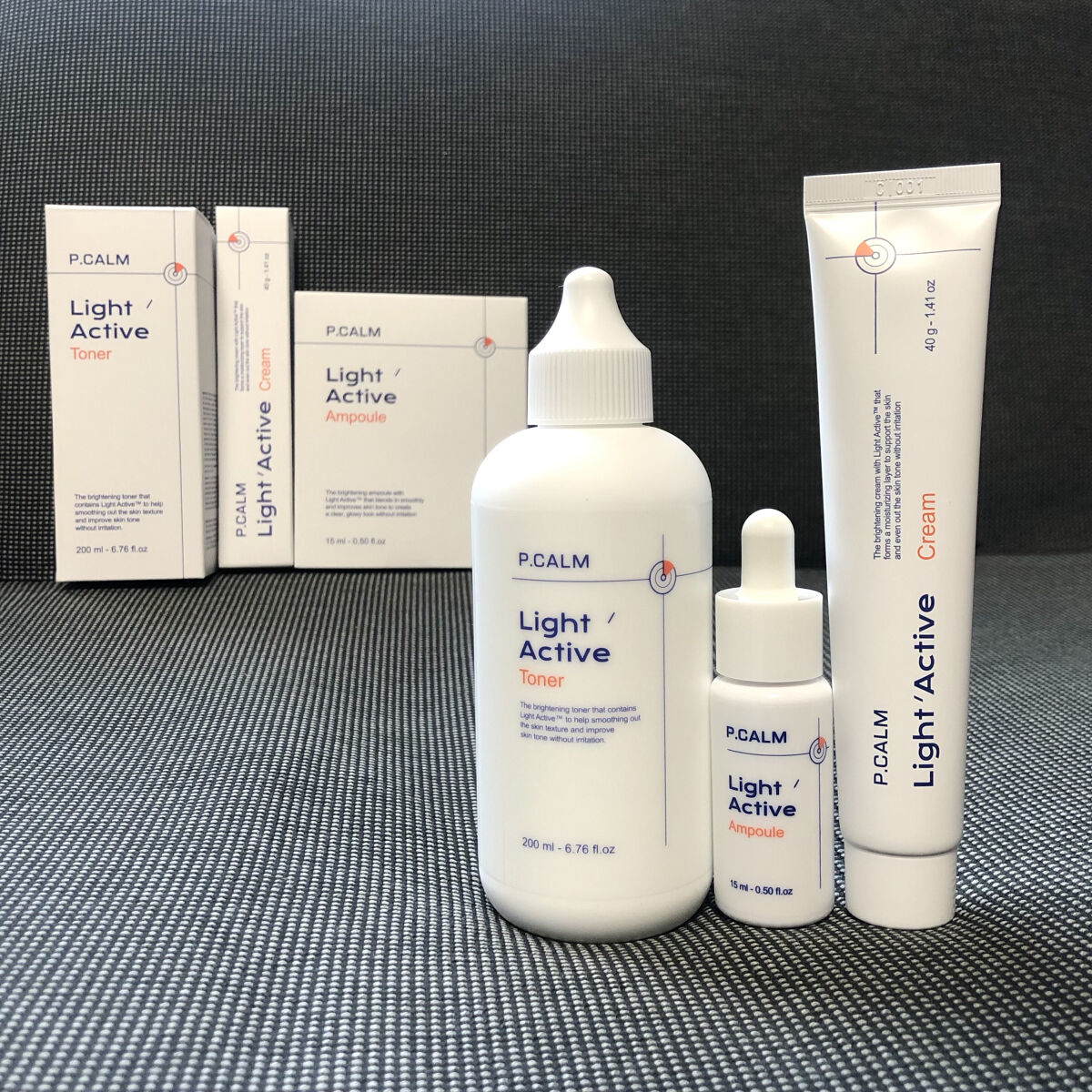 ライトアクティブクリーム/P.CALM/フェイスクリームを使ったクチコミ（1枚目）