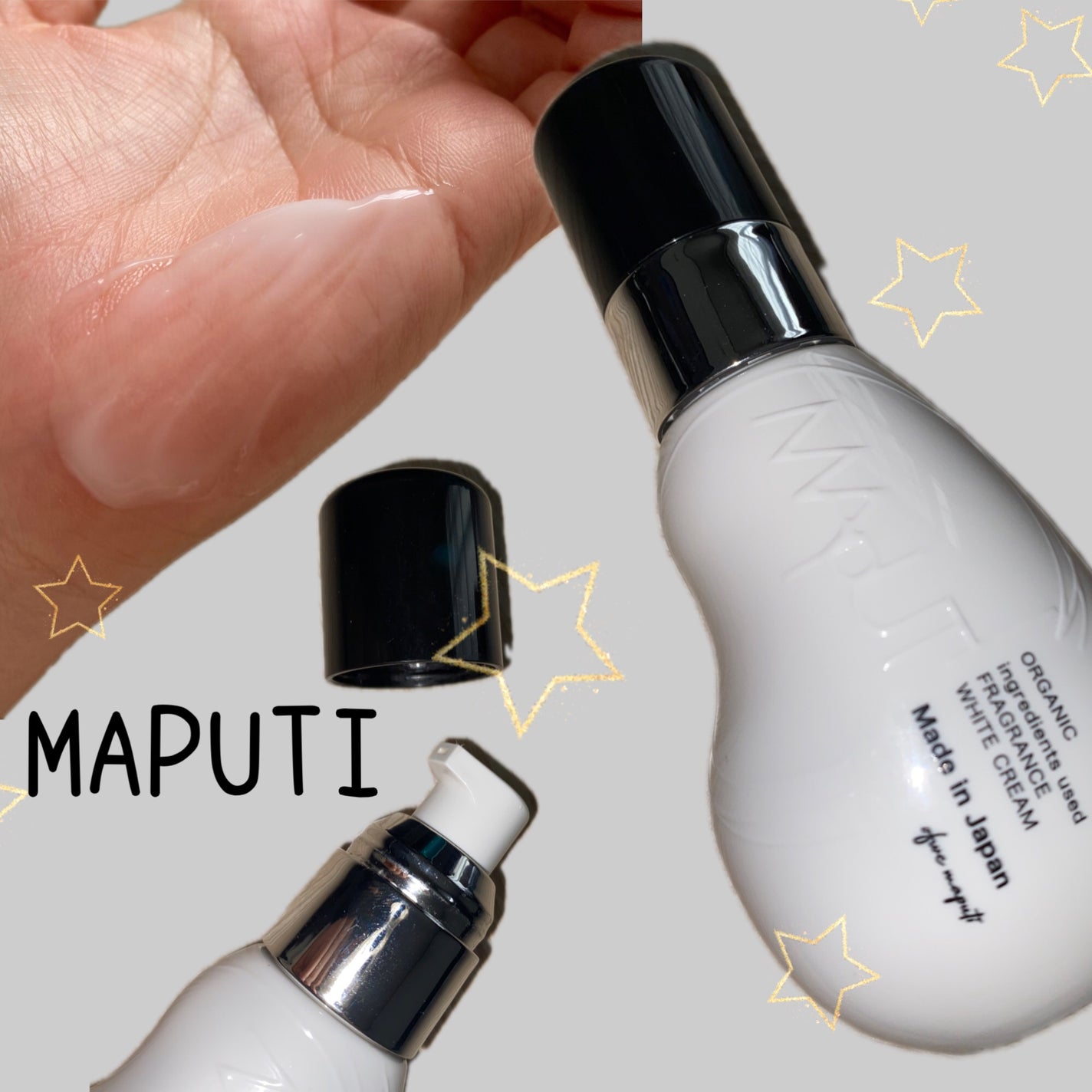 オーガニックフレグランスホワイトクリーム/MAPUTI/デリケートゾーンケアを使ったクチコミ(1枚目)