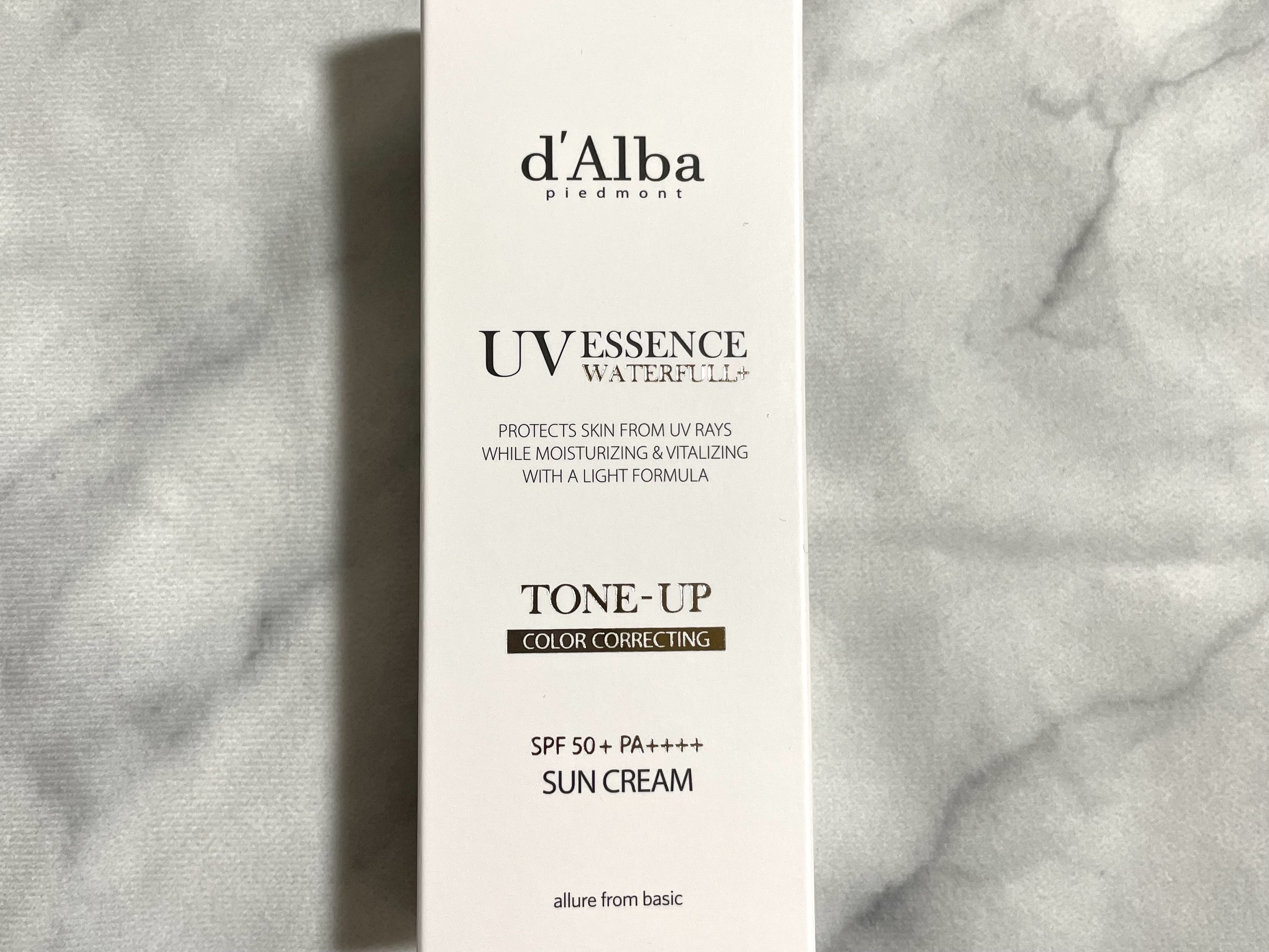 ウォータフルトーンアップサンクリーム/ダルバ/日焼け止めクリームを使ったクチコミ（3枚目）