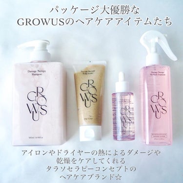 シーソルトセラピースカルプスケーラー/GROWUS/頭皮ケアを使ったクチコミ（2枚目）