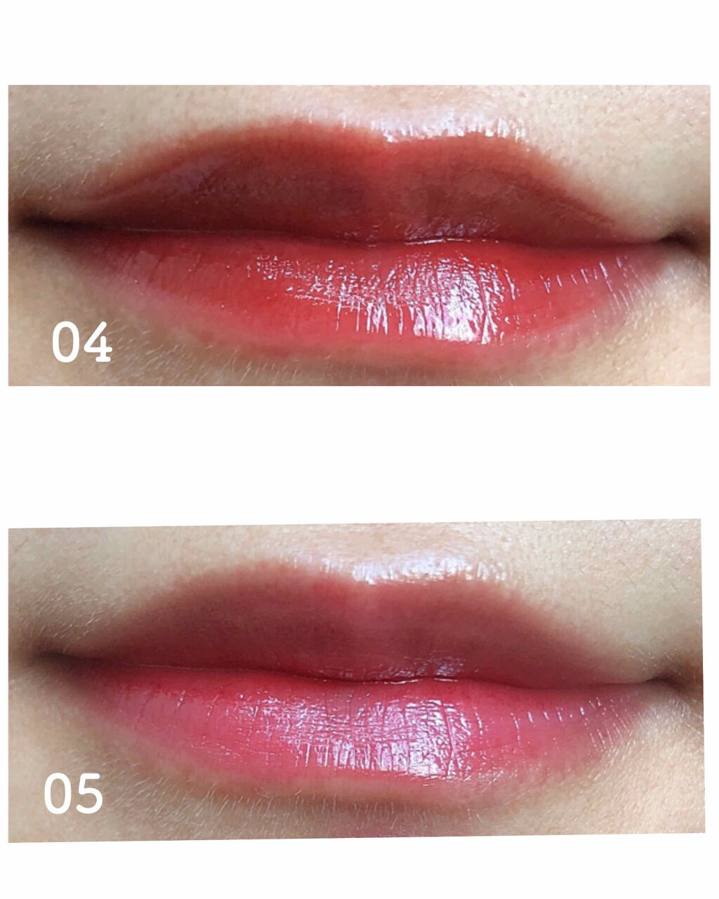 グラスティングウォーターティント/rom&nd/リップティントを使ったクチコミ（3枚目）