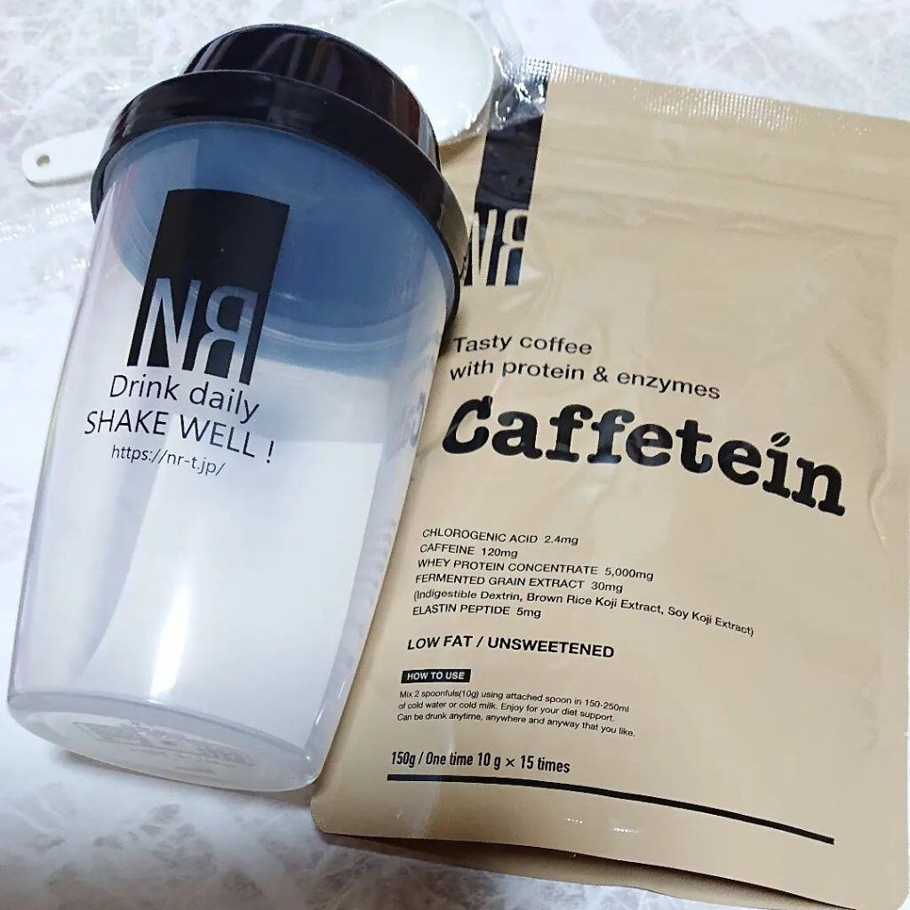 カフェテイン/NR SHOP/その他プロテインを使ったクチコミ（2枚目）