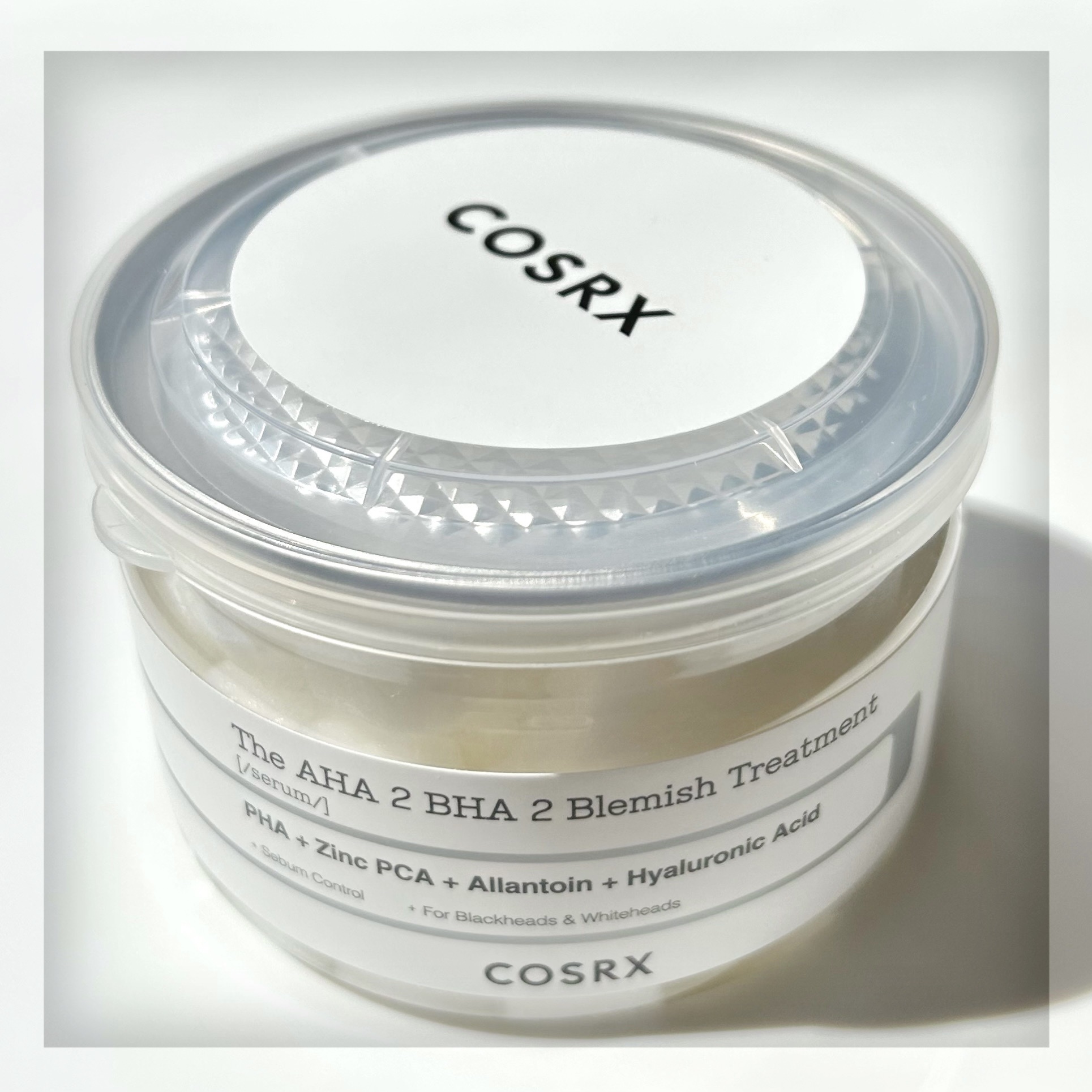 RXザ・AHA2 BHA2 ブラミッシュトリートメントセラムコットン/COSRX/美容液を使ったクチコミ（1枚目）