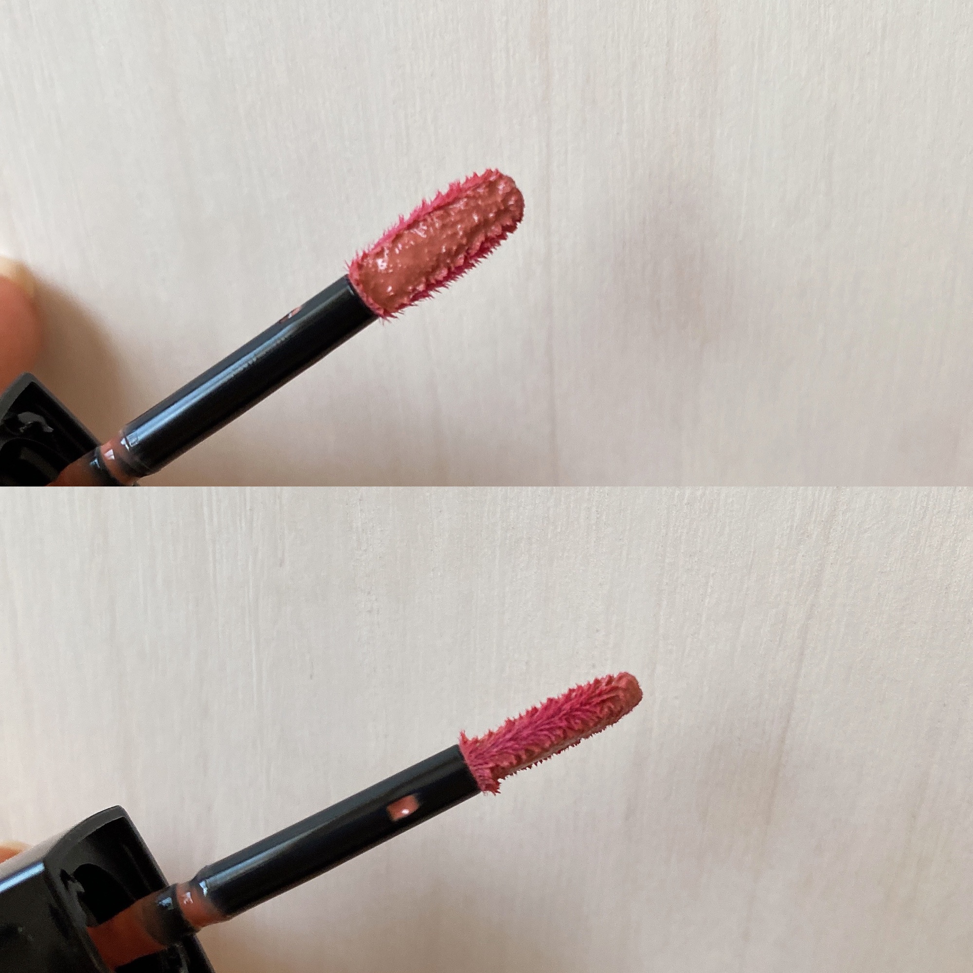 ネンマクフェイク リキッド BE330  したたるアプリコット/Visée/口紅を使ったクチコミ（3枚目）