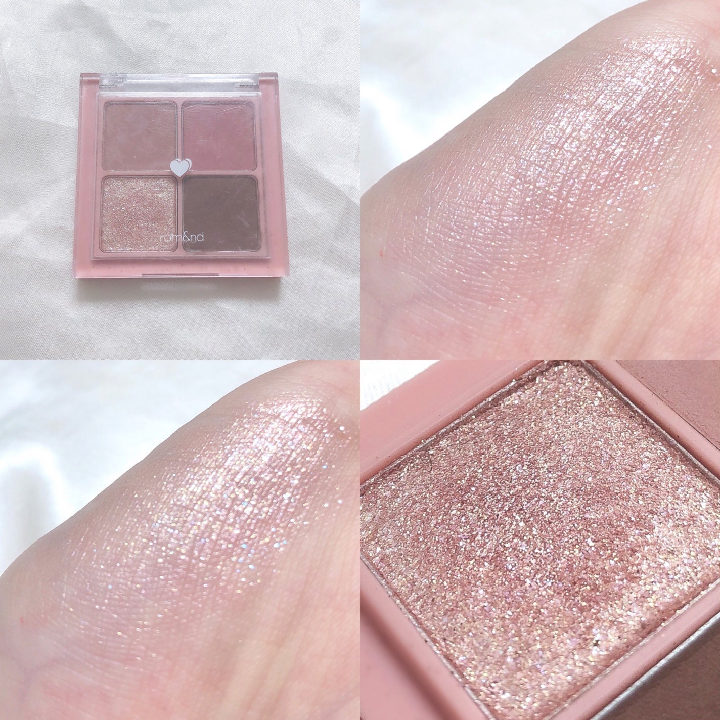 ベターザンアイズ/rom&nd/アイシャドウパレットを使ったクチコミ(4枚目)