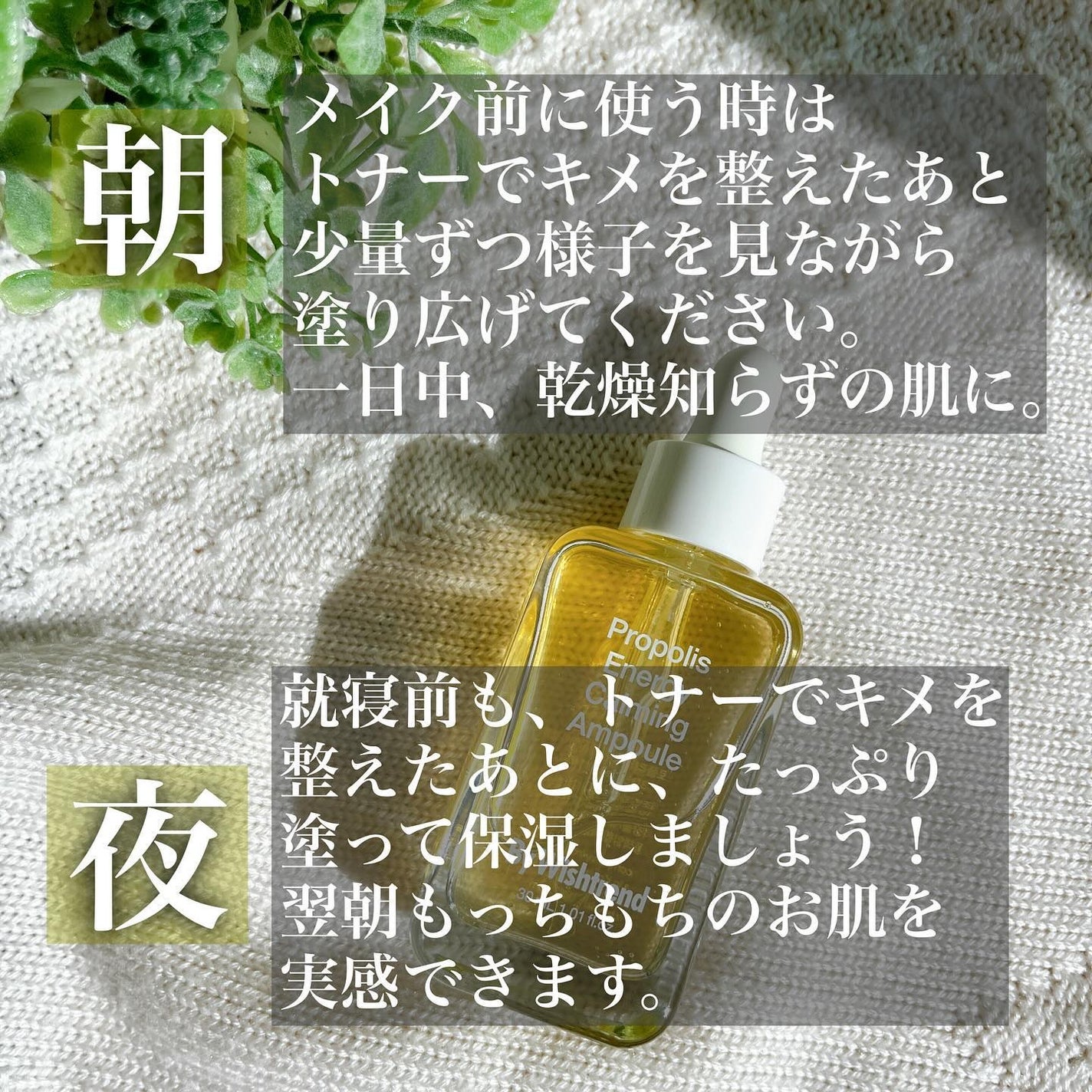 プロポリスエナジーカーミングアンプル/By Wishtrend/美容液を使ったクチコミ(5枚目)