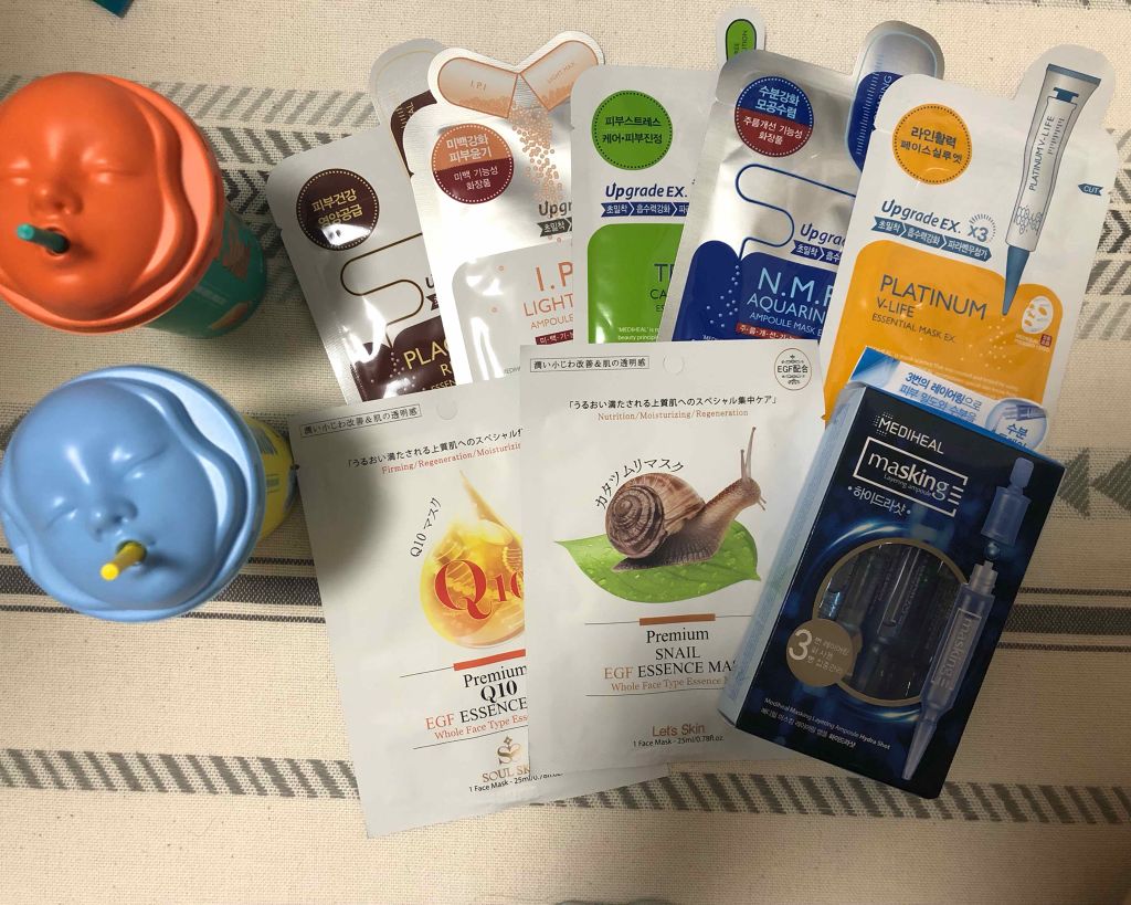 N.M.FアクアアンプルマスクJEX/MEDIHEAL/シートマスク・パックを使ったクチコミ(1枚目)