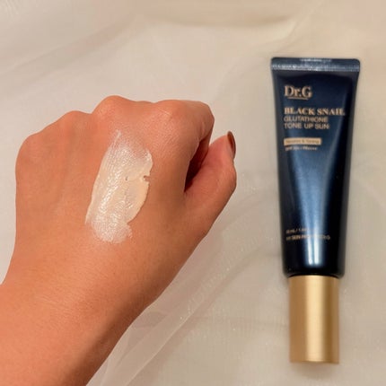 ブラックスネイルグルタチオントーンアップサン/Dr.G/日焼け止めクリームを使ったクチコミ(4枚目)
