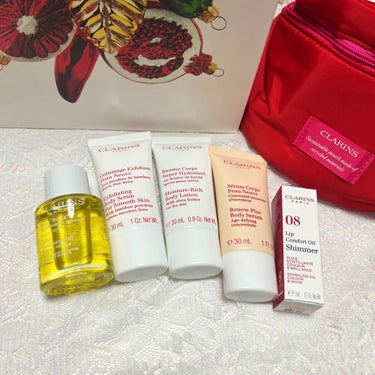 CLARINS ボディ オイル“トニック”のクチコミ「クリスマスコフレ🎄

購入メモ📝
✼••┈┈••✼••┈┈••✼••┈┈••✼••┈┈••✼
.....」（2枚目）