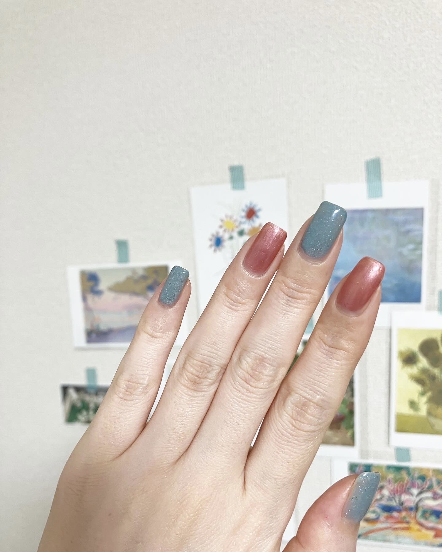 オサジ アップリフト ネイルカラー 37 Ibara〈いばら〉/OSAJI/マニキュアを使ったクチコミ（3枚目）