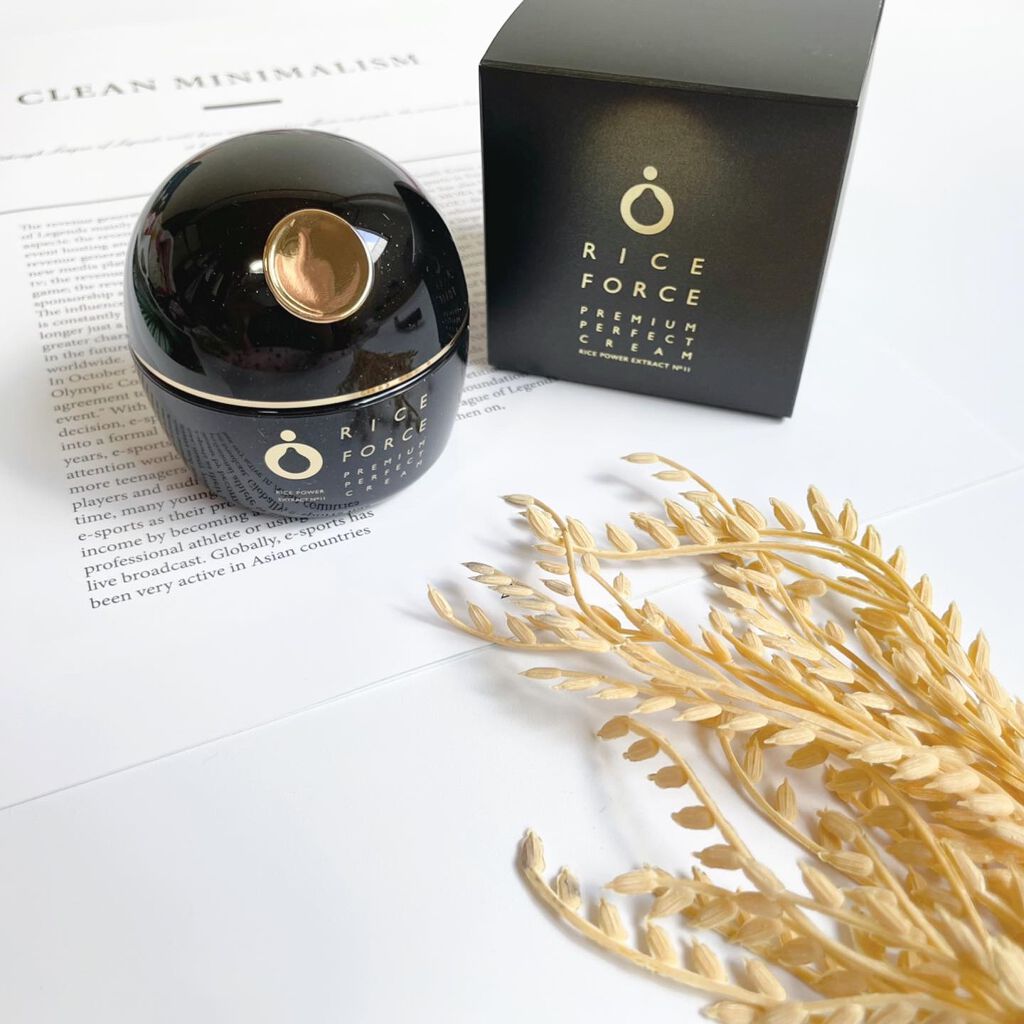 プレミアムパーフェクトクリーム/ライスフォース/フェイスクリームを使ったクチコミ(1枚目)