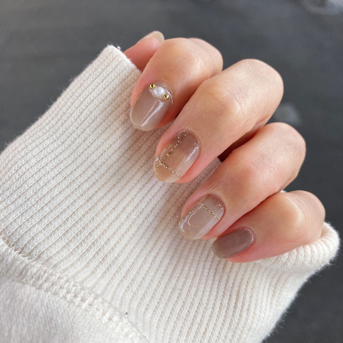 ジェルネイルシール/キャンドゥ/ネイルシールを使ったクチコミ(2枚目)