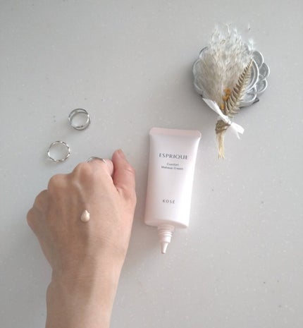 コンフォート メイククリーム〈色つき美容クリーム〉/ESPRIQUE/化粧下地を使ったクチコミ(2枚目)