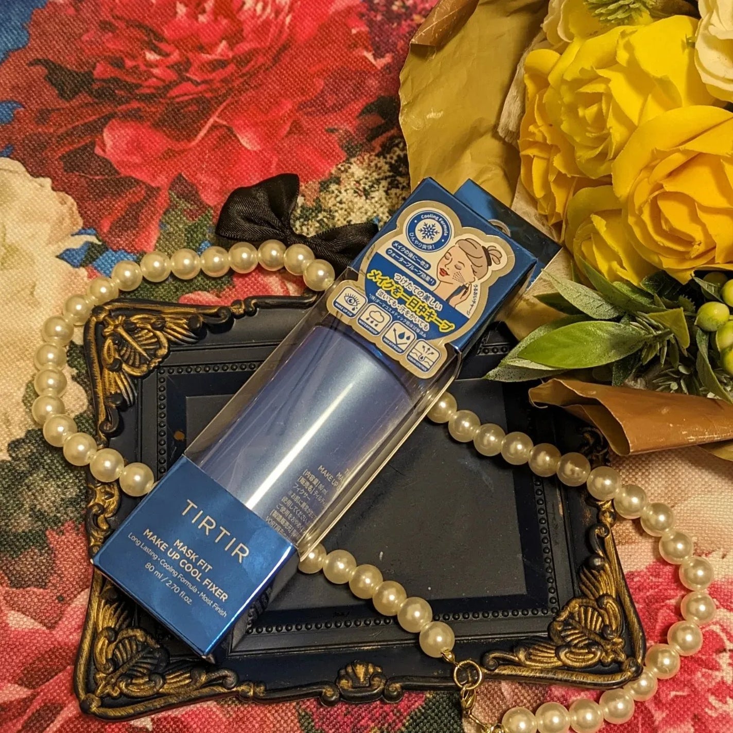 マスクフィットメイクアップ クールフィクサー/TIRTIR(ティルティル)/フィックスミストを使ったクチコミ(5枚目)