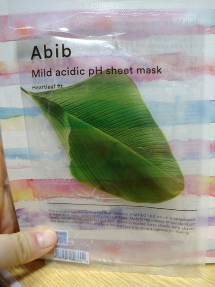 弱酸性pHシートマスク ドクダミフィット/Abib /シートマスク・パックを使ったクチコミ(1枚目)