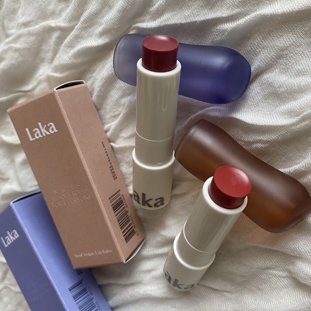 ソウルヴィーガンリップバーム/Laka/リップバームを使ったクチコミ（3枚目）