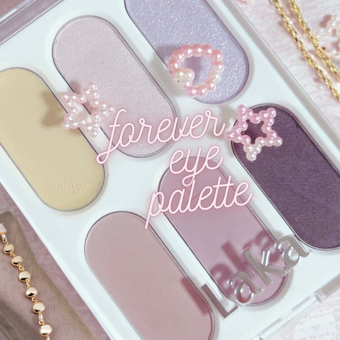 フォーエバー6アイパレット/Laka/アイシャドウパレットを使ったクチコミ(1枚目)