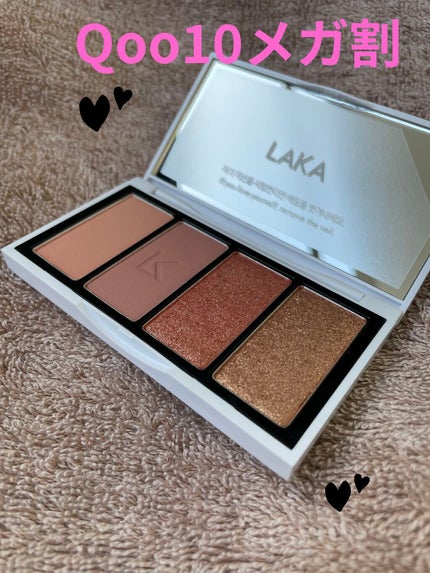 ジャストアイパレット/Laka/アイシャドウパレットを使ったクチコミ(1枚目)
