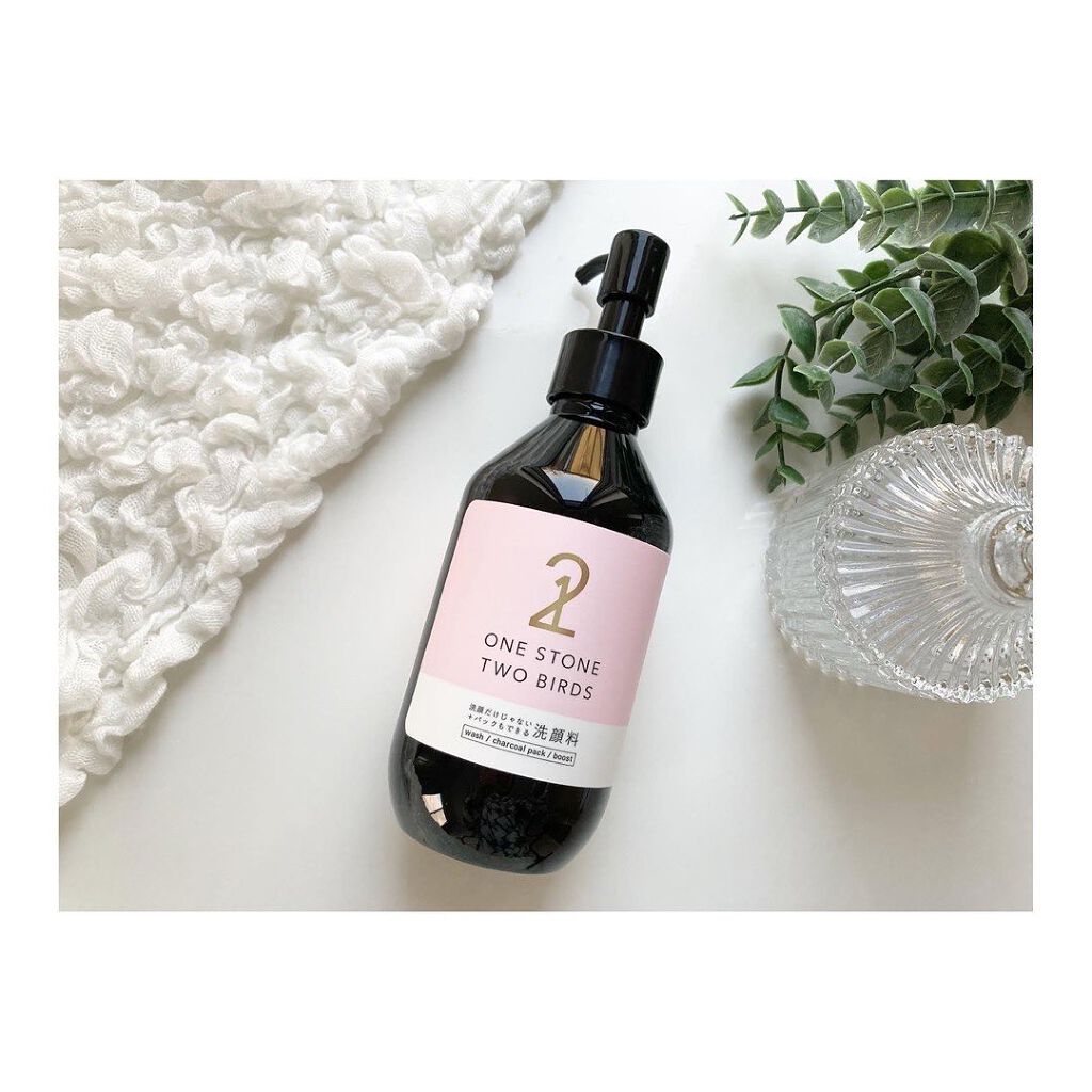 洗顔だけじゃない＋パックもできる洗顔料/ONE STONE TWO BIRDS/その他洗顔料を使ったクチコミ（1枚目）