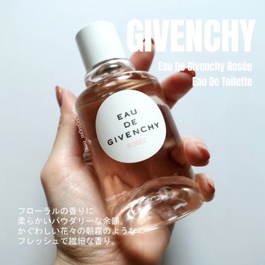 GIVENCHY オーデ ジバンシイ ロゼ オーデトワレのクチコミ「■花々の朝露のようにフレッシュで繊細な香り■

すもももももも桃乃内です。

今回紹介するのは.....」（1枚目）