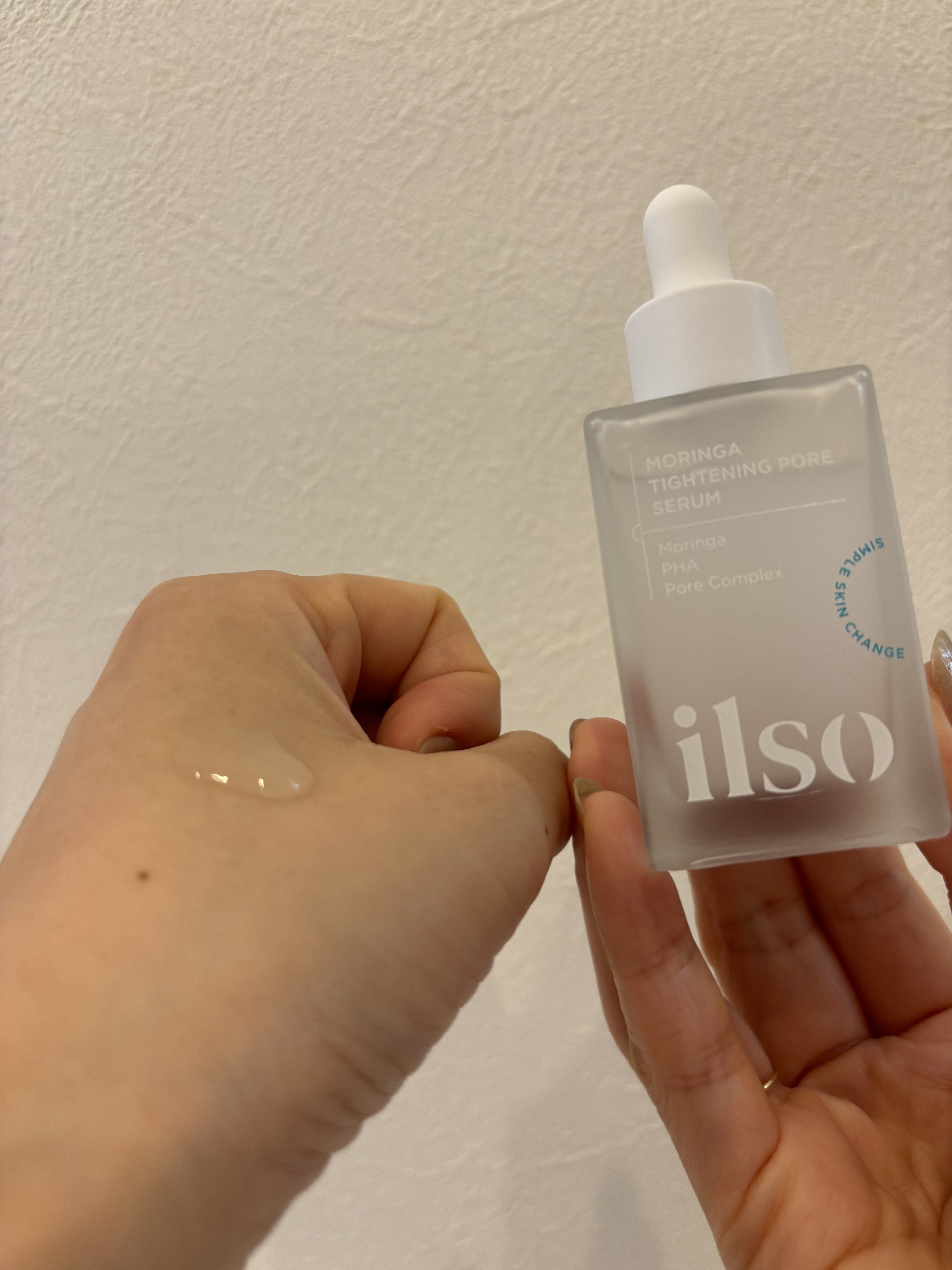 モリンガタイトニングポアセラム/ilso/美容液を使ったクチコミ（3枚目）