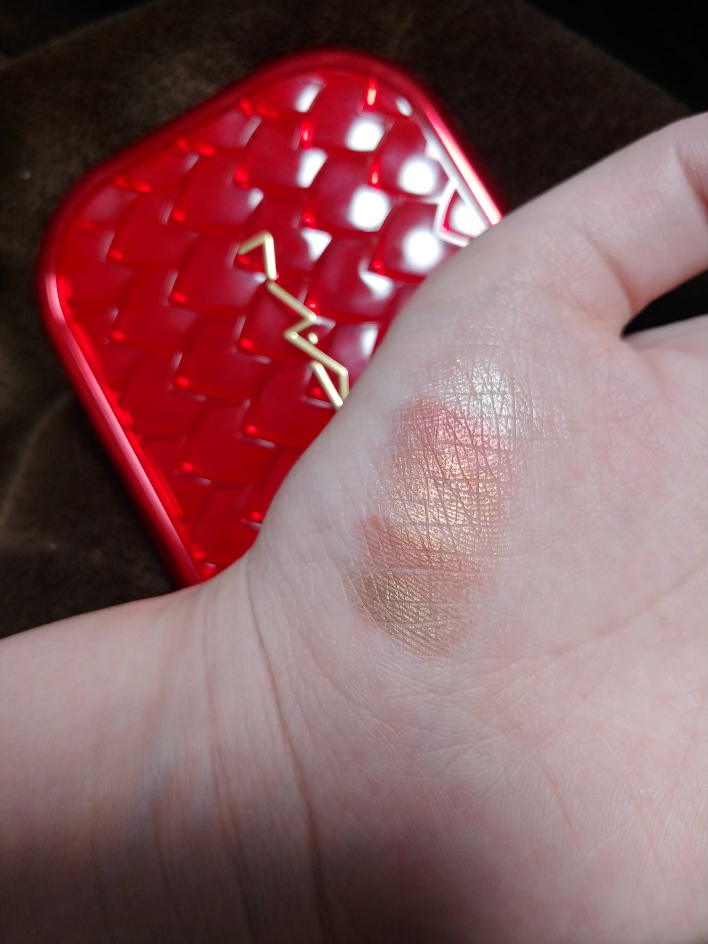 スモール アイシャドウ ×6 ラブストラック ラック/M・A・C/アイシャドウパレットを使ったクチコミ(4枚目)