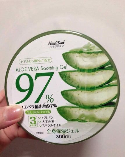 ハイジドルフジェル アロエ/ハイジドルフ/ボディローションを使ったクチコミ(1枚目)