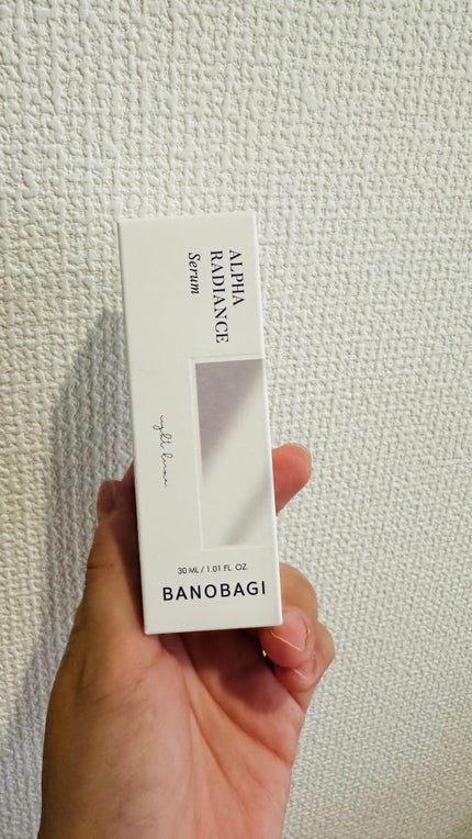 アルファラディアンスグローセラム/BANOBAGI/美容液を使ったクチコミ(1枚目)